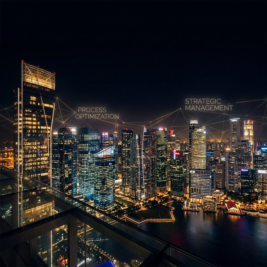 Modern Corporate Skyline - ISO 9001 Excellence